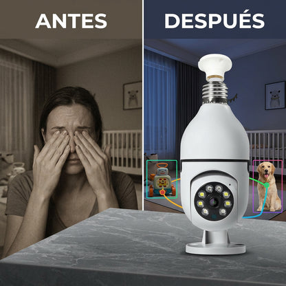 FocoCam Vigilancia 360 Inteligente WiFi 3